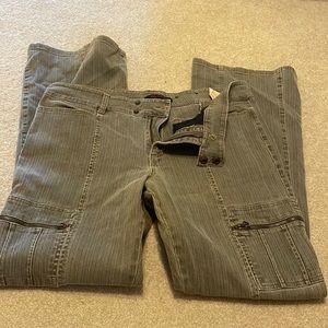 Gloria Flare Jeans Zipper Accents